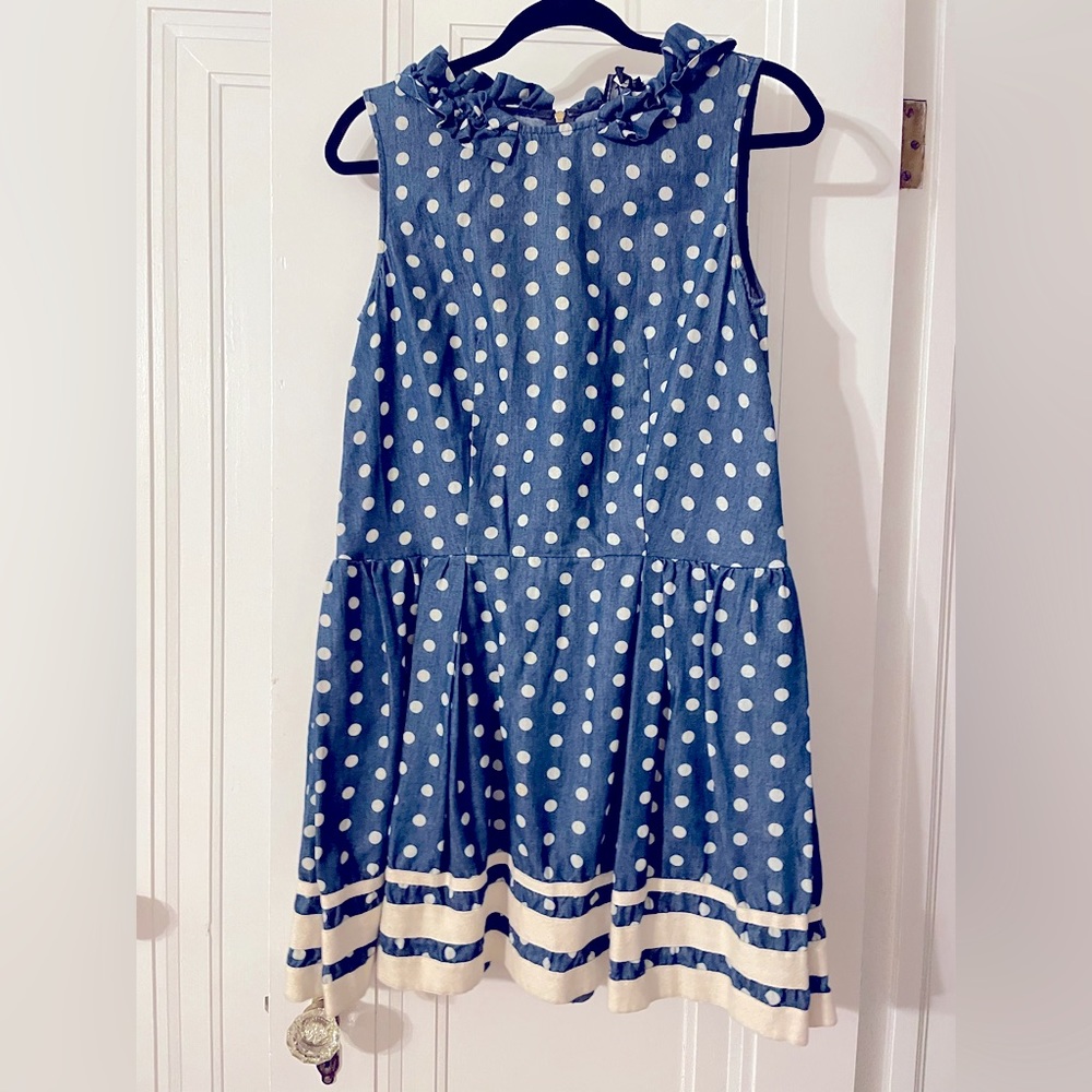 Karen Walker Runaway Chambray Dress - Size 2